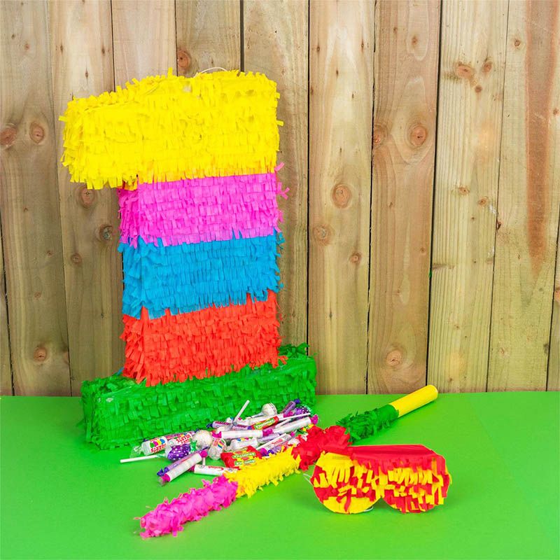 Buy Pinata Number 1 Multicolour at NIS Packaging & Party Supply Brisbane, Logan, Gold Coast, Sydney, Melbourne, Australia