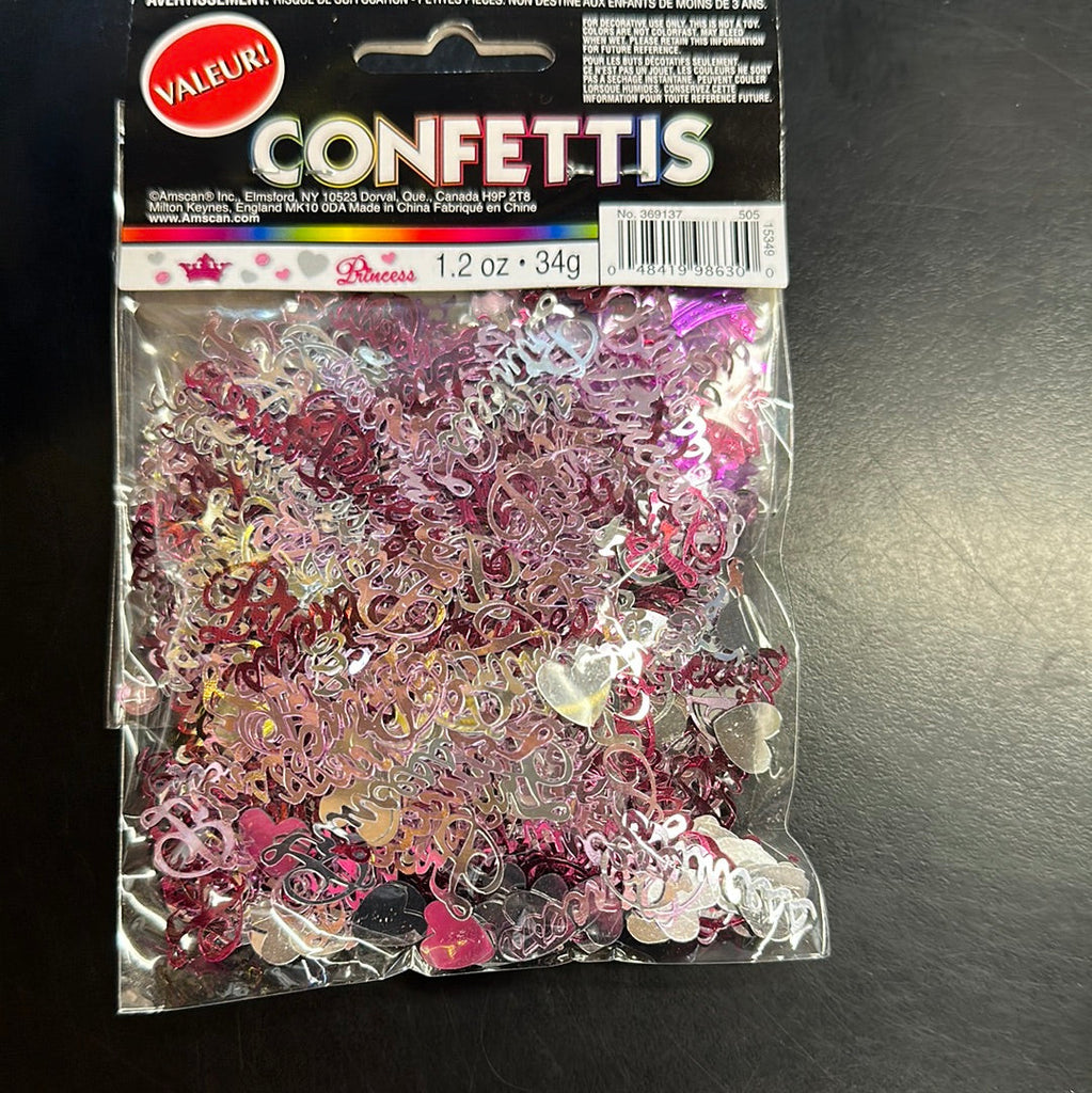 Princess confetti 34gm (1.2 oz) NIS Traders