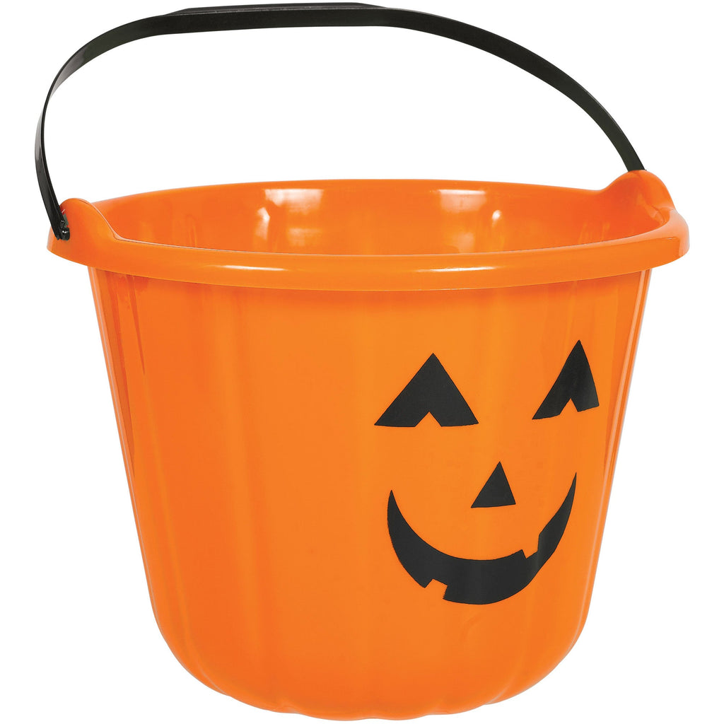 Pumpkin Bucket Favor Container Plastic NIS Traders