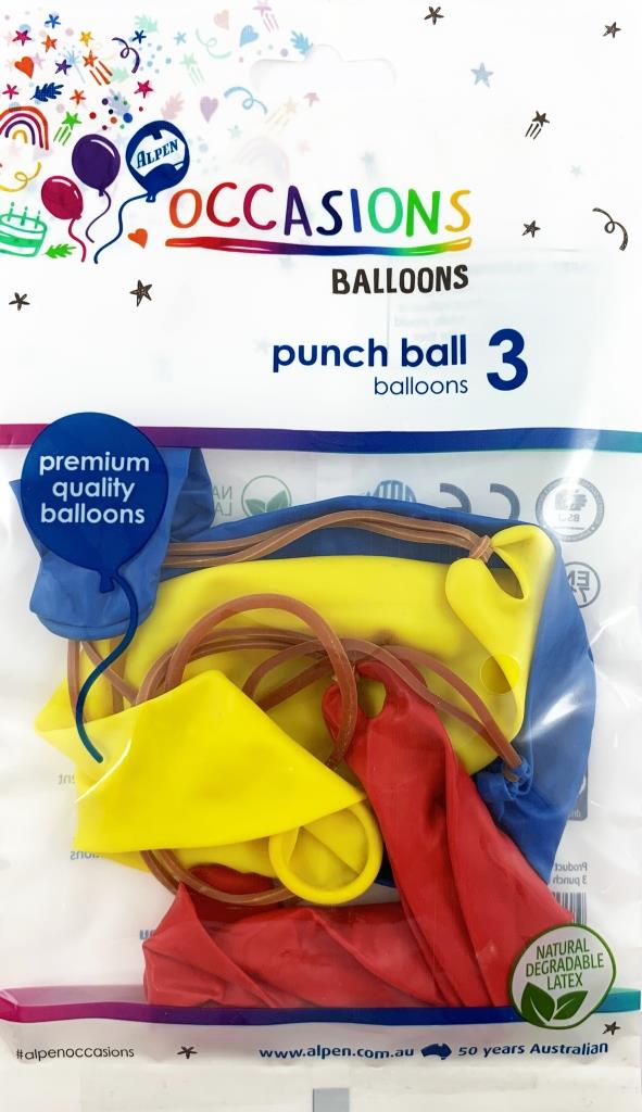 Buy Punchball Balloons at NIS Packaging & Party Supply Brisbane, Logan, Gold Coast, Sydney, Melbourne, Australia