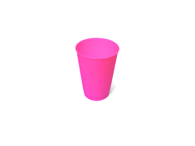 REUSABLE PINK CUP 350ML 10 Pack NIS Traders