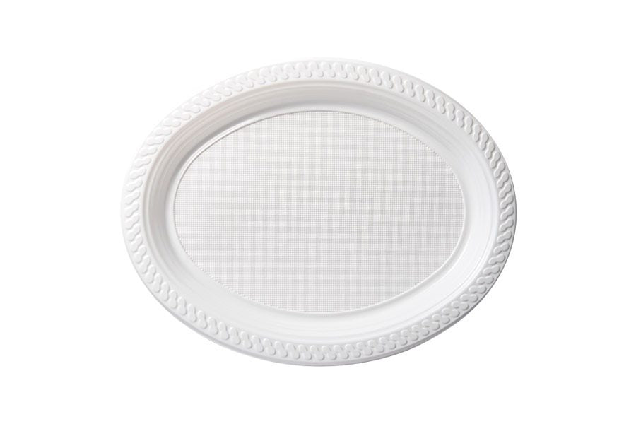 Reusable Oval Plate 23X30CM 25 Pack NIS Traders