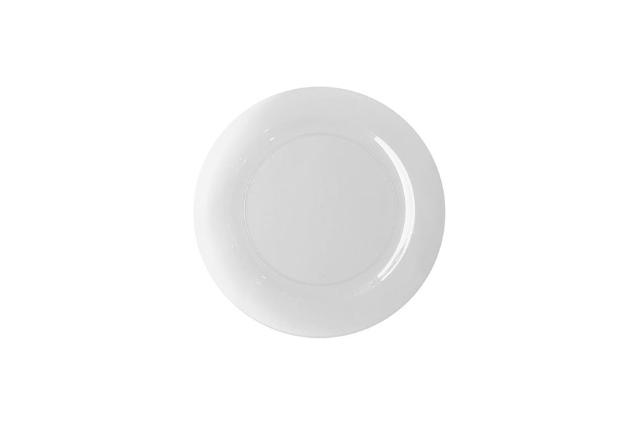 Reusable White Plate 23CM  12 Pack NIS Traders
