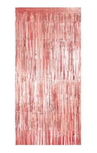 Buy Rosegold Curtain 90*200cm 1PC at NIS Packaging & Party Supply Brisbane, Logan, Gold Coast, Sydney, Melbourne, Australia