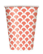 SCALLOP CORAL 6 X 355ML (12OZ) PAPER CUPS NIS Traders