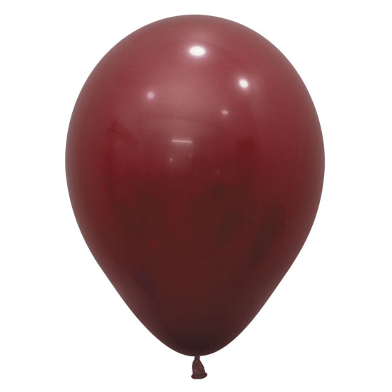 SEMPERTEX 12CM FASHION MERLOT LATEX BALLOONS 018, 50PK NIS Traders