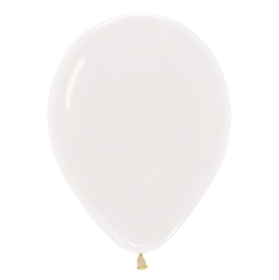 SEMPERTEX 30CM CRYSTAL CLEAR LATEX BALLOONS 390, 100PK NIS Traders