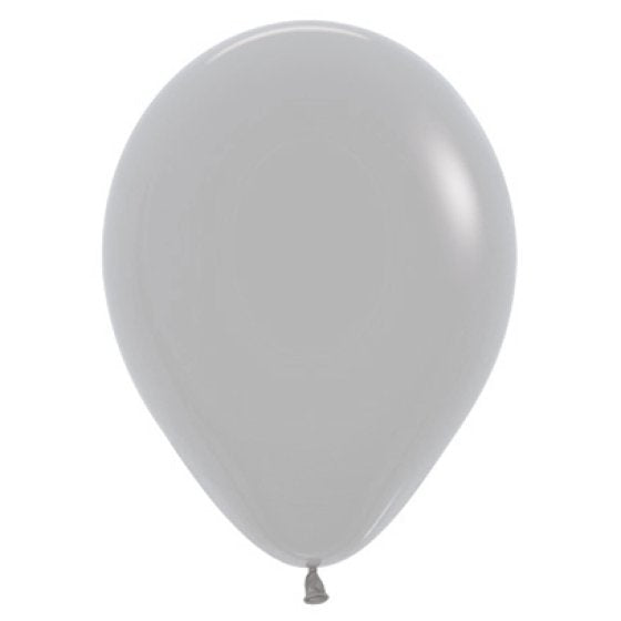 SEMPERTEX 30CM FASHION GREY LATEX BALLOONS 081, 25PK NIS Traders