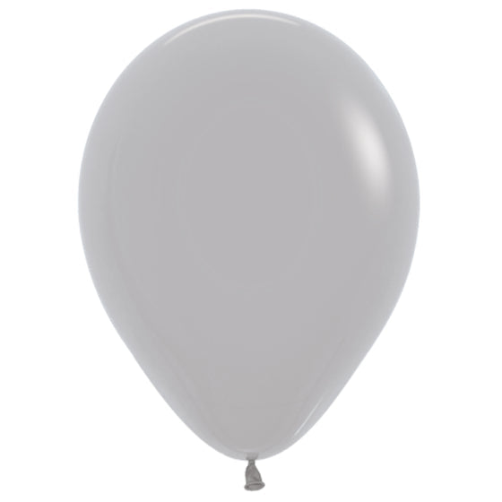 SEMPERTEX 30cm FASHION GREY Latex Balloons, 100pk NIS Traders