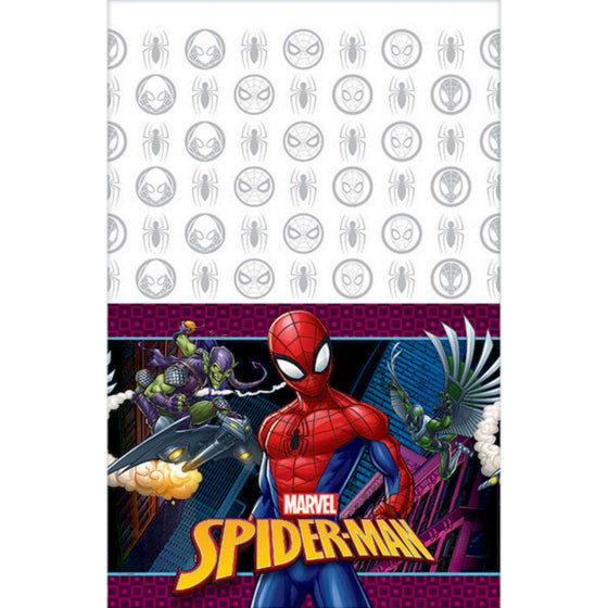 SPIDER-MAN Webbed Wonder Tablecover Plastic 1pc NIS Traders