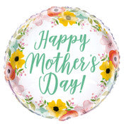 SPRING FLORAL MOTHER'S DAY FOIL BALLOON  45CM NIS Traders