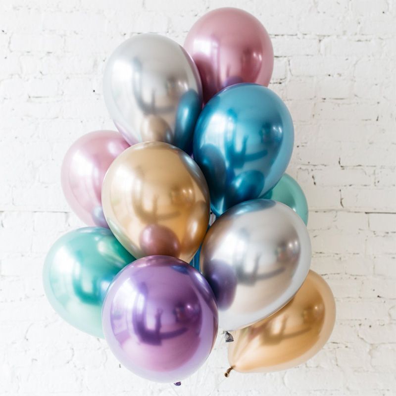 Buy Silver Metallic Balloon 30cm (Chrome) 10 Pack at NIS Packaging & Party Supply Brisbane, Logan, Gold Coast, Sydney, Melbourne, Australia
