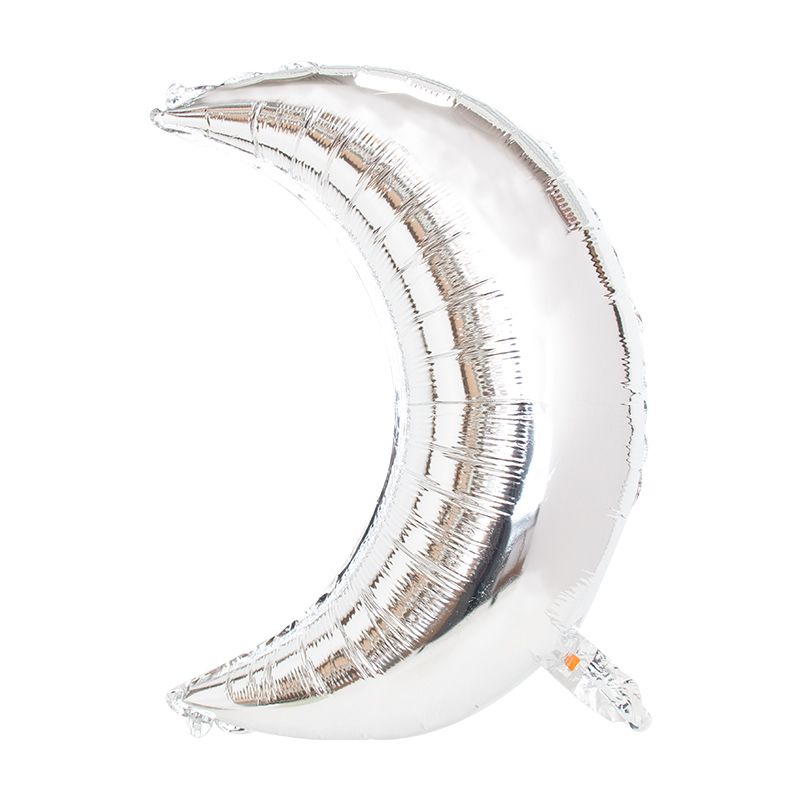 Silver Moon Foil Balloon (Silver) NIS Traders