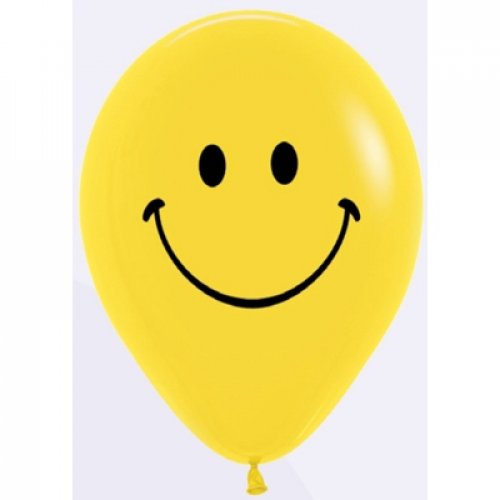 Smiley Face Fashion Yellow 2 Sided 12cm Bag 100 NIS Traders