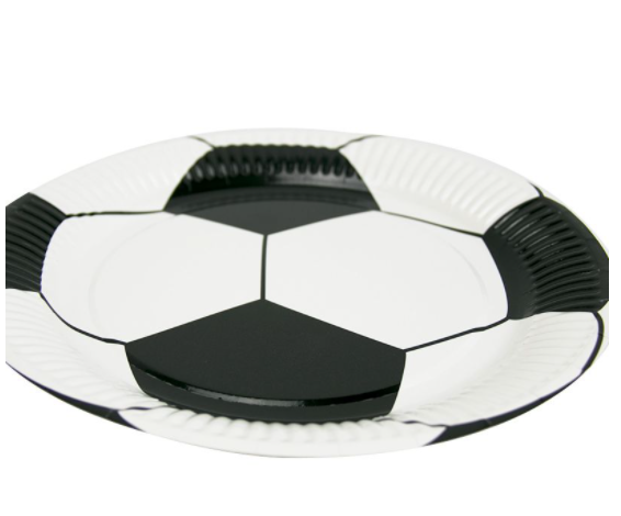 Buy Soccer Plates at NIS Packaging & Party Supply Brisbane, Logan, Gold Coast, Sydney, Melbourne, Australia