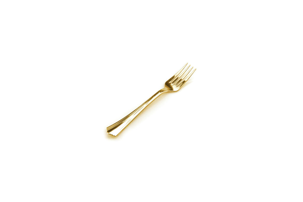 Stainless Steel Heavy Duty Fork Gold NIS Traders