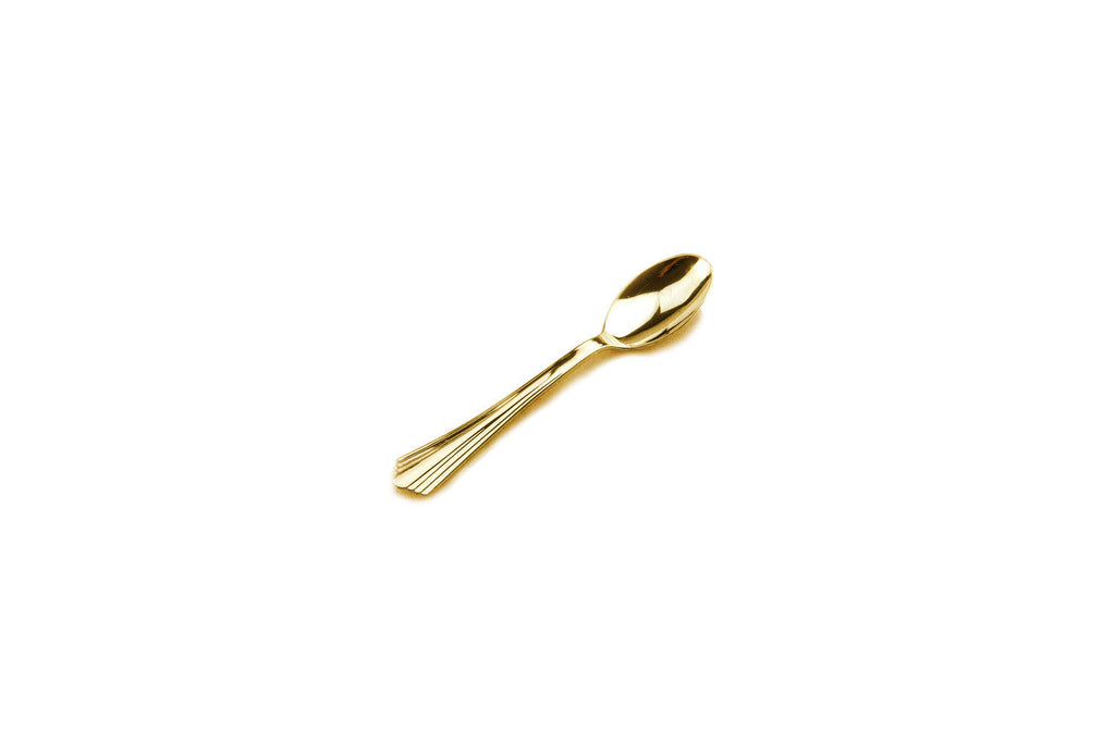Stainless Steel Heavy Duty Spoon Gold NIS Traders