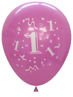 Buy Standard Light & Dark Pink 2Side Print Balloons #1 at NIS Packaging & Party Supply Brisbane, Logan, Gold Coast, Sydney, Melbourne, Australia