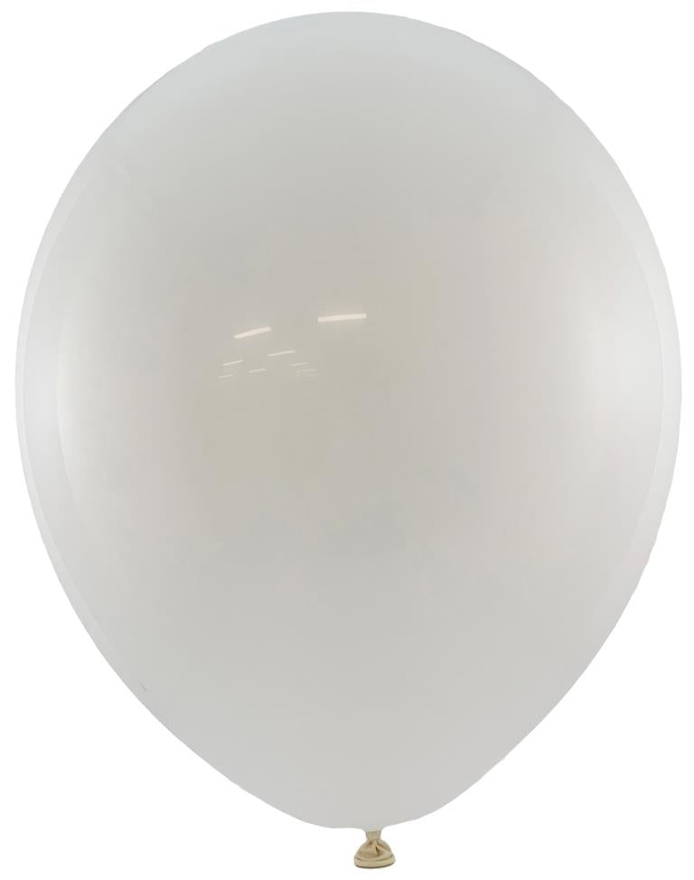 Buy Standard White Balloons 25cm at NIS Packaging & Party Supply Brisbane, Logan, Gold Coast, Sydney, Melbourne, Australia
