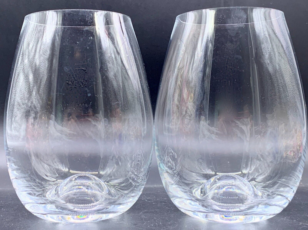 Stemless Wine Glass Clear 4pk NIS Traders