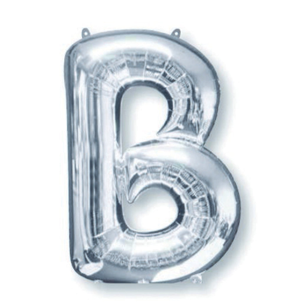SuperShape Letter B Silver (34 inch) NIS Traders
