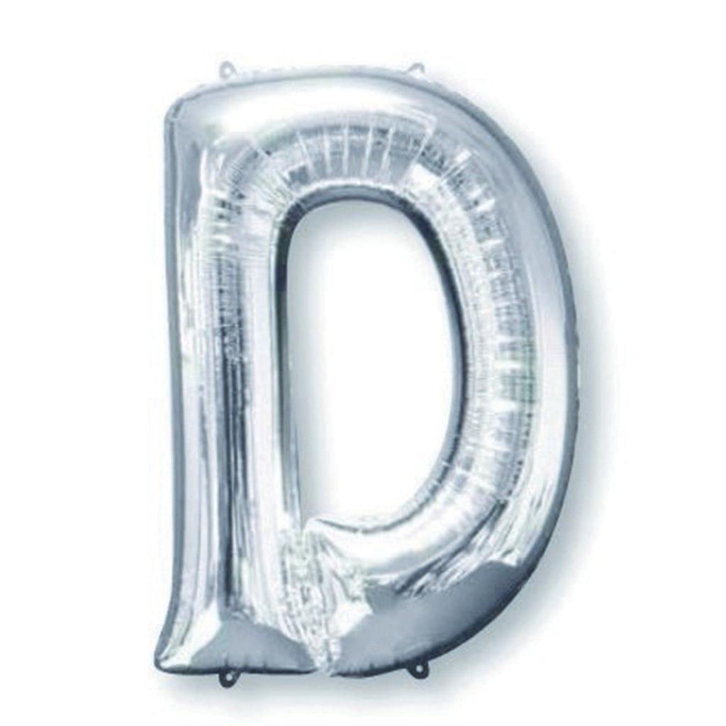 SuperShape Letter D Silver (34 inch) NIS Traders