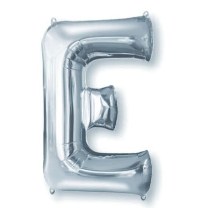 SuperShape Letter E Silver (34 inch) NIS Traders