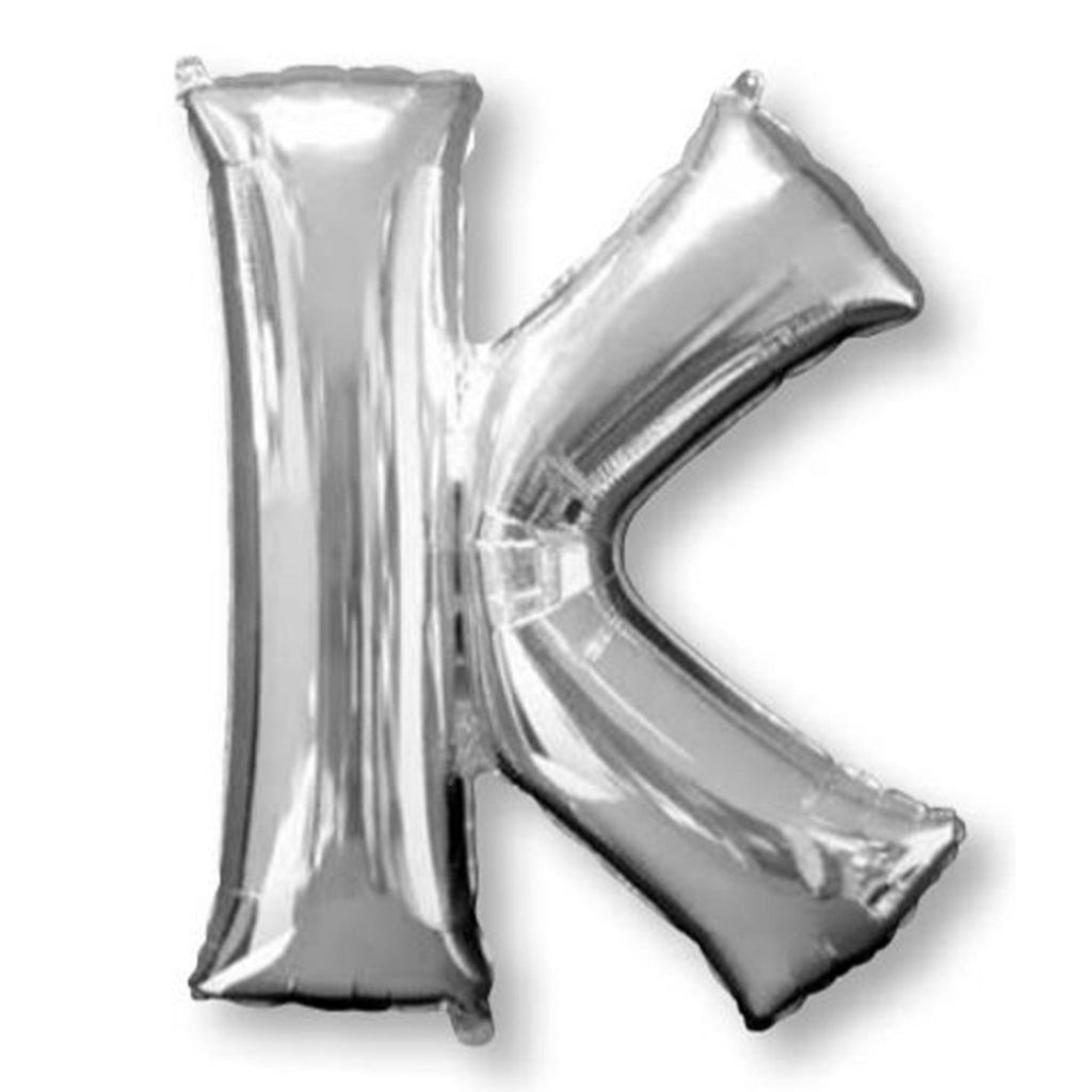 SuperShape Letter K Silver. NIS Traders