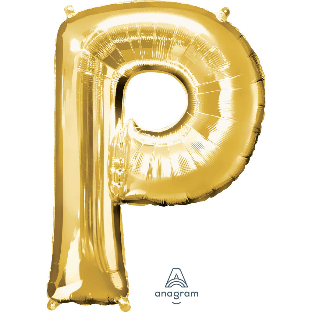 SuperShape Letter P Gold. NIS Traders