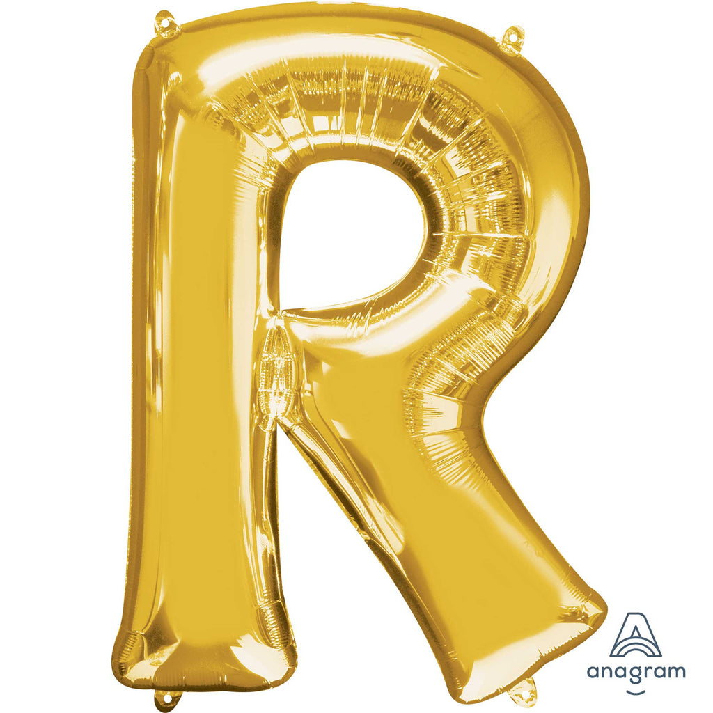 SuperShape Letter R Gold. NIS Traders