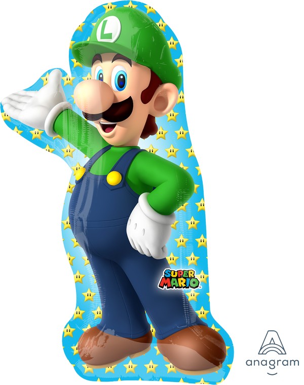 SuperShape Super Mario Brothers Luigi. NIS Traders