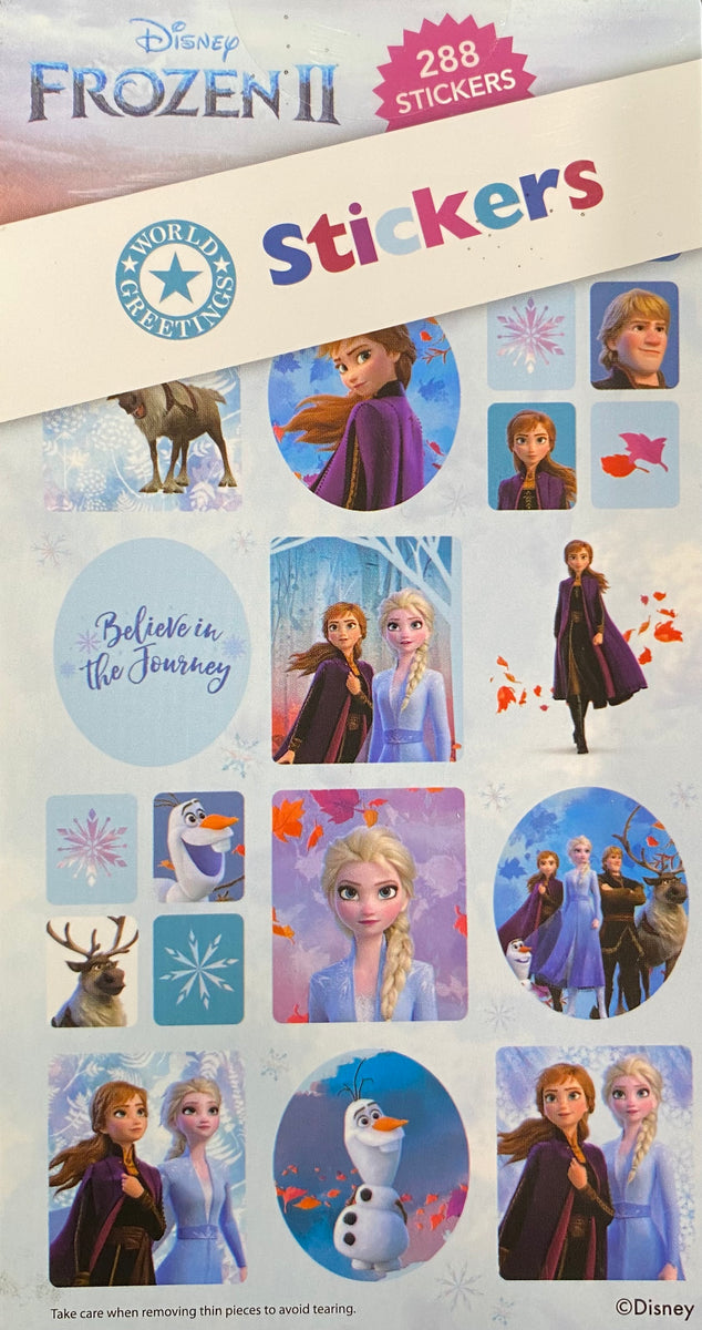 Frozen 2 Sticker Set Buy Disney Frozen 2 Sticker BOOK 288 Stickers Brisbane, Logan, Gold ...