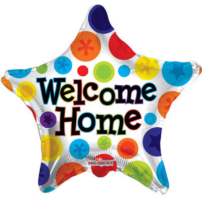 Buy WELCOME HOME STAR FOIL BALLOON at NIS Packaging & Party Supply Brisbane, Logan, Gold Coast, Sydney, Melbourne, Australia