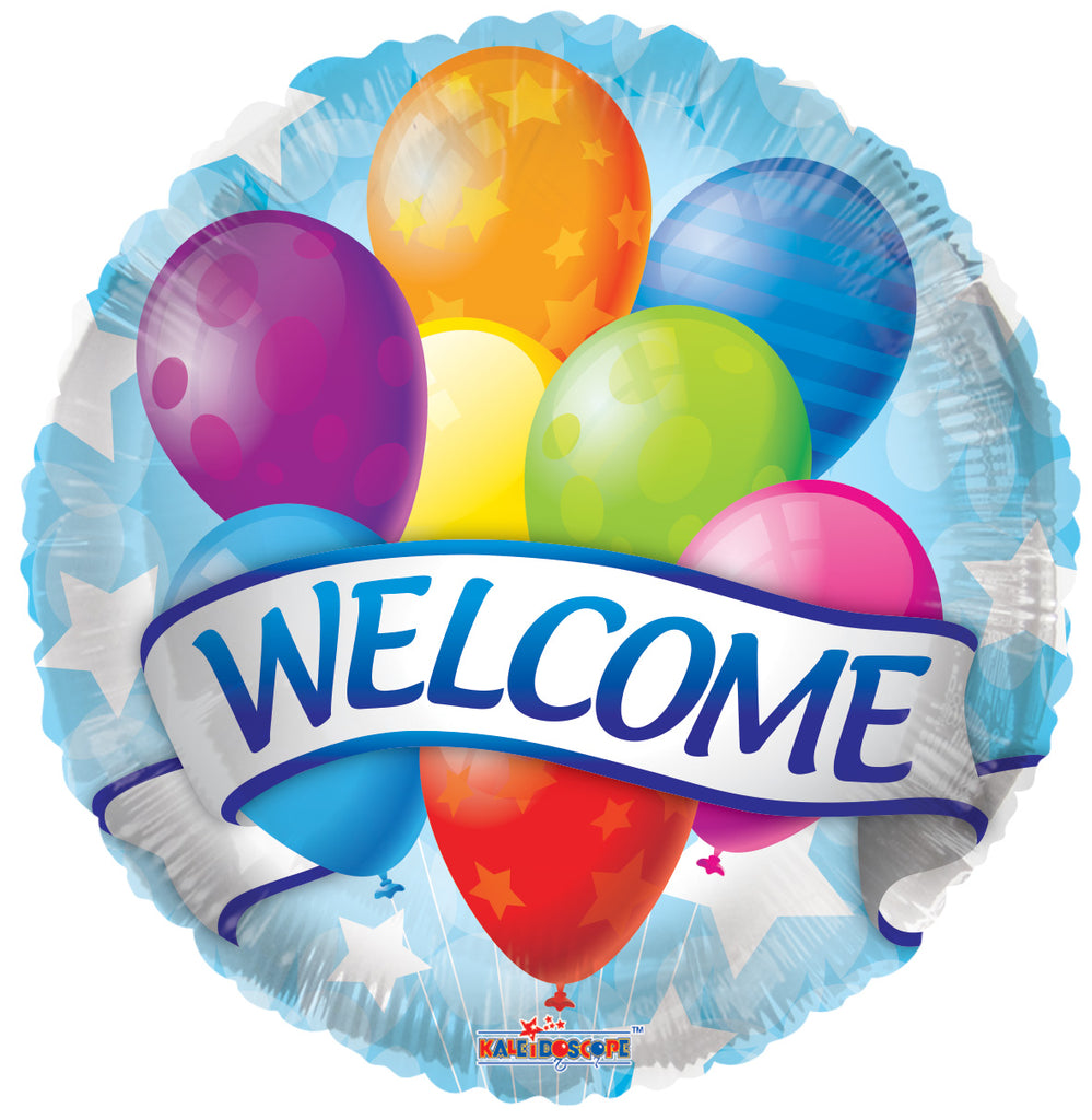 Buy Welcome Banner & Balloons Round Foil Balloon at NIS Packaging & Party Supply Brisbane, Logan, Gold Coast, Sydney, Melbourne, Australia